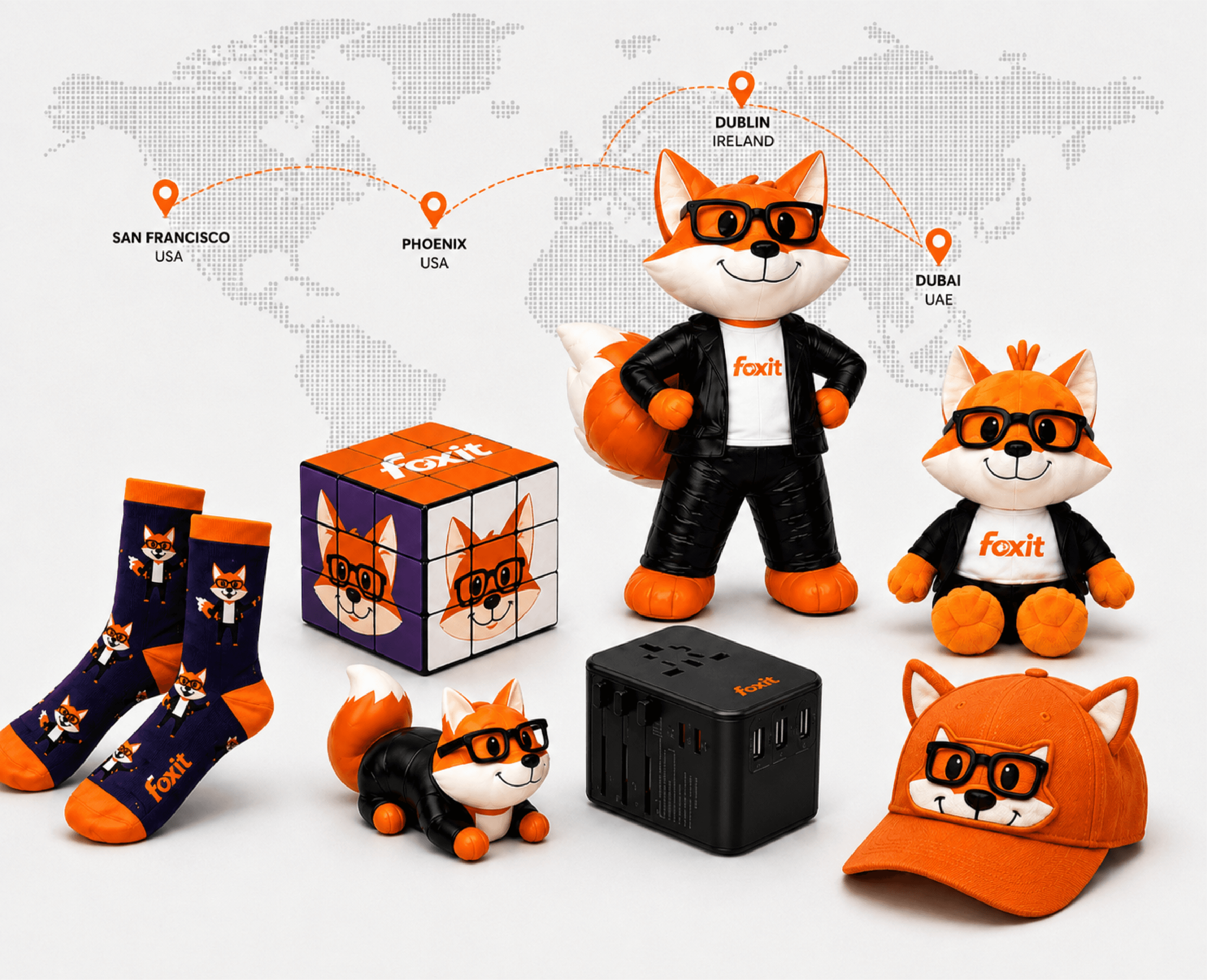 Foxit — Global Promotional Merchandise & International Distribution